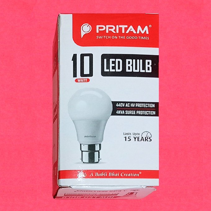 10W LED Bulb Pritam