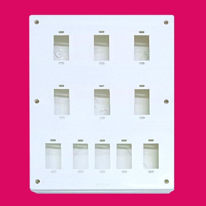 10way Cutting PVC Gang box (8X10) Pritam