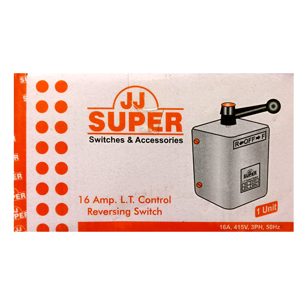 JJ SUPER 16A Changeover LT Reverse Forward Switch Three Phase (Pack of 1) - Image 2