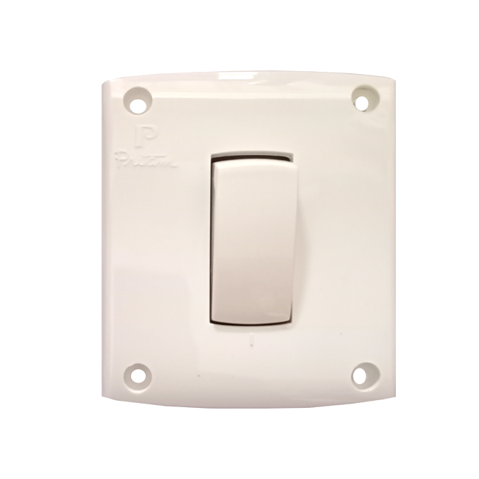 16A 1WAY SWITCH White Pritam PC