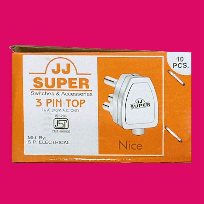 16A 3 Pin Top JJ Super - Image 4