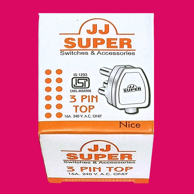 16A 3 Pin Top JJ Super - Image 3