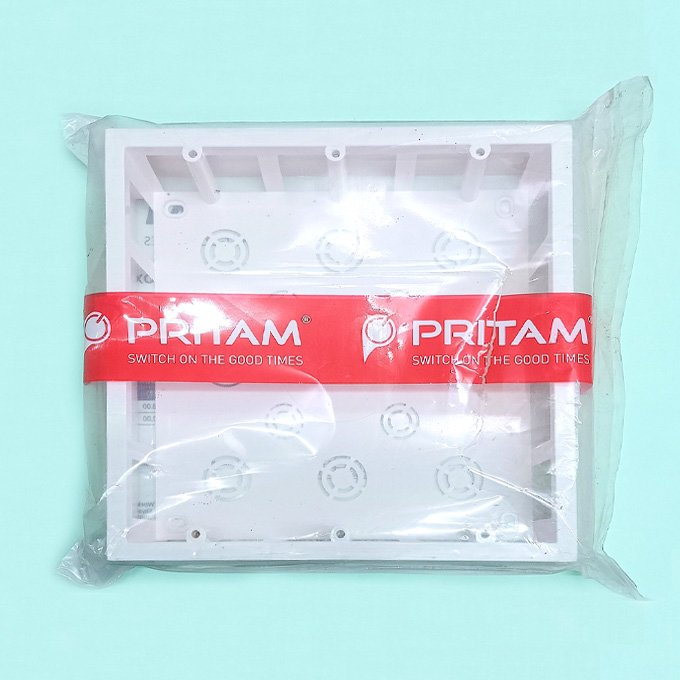 18M Surface PVC Box Pritam HSN: 85389000