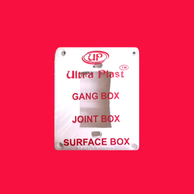 1way Cutting PVC Gang box (L)