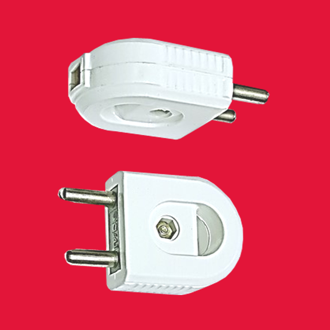 2 Pin Top, Plug 6 Amp Noble (Pack of 1)