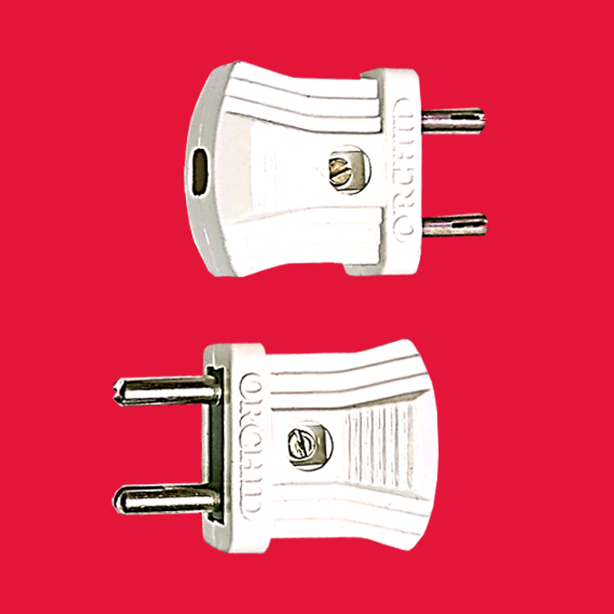 2 Pin Top, Plug 6 Amp Orchid (Pack of 1) - Image 2