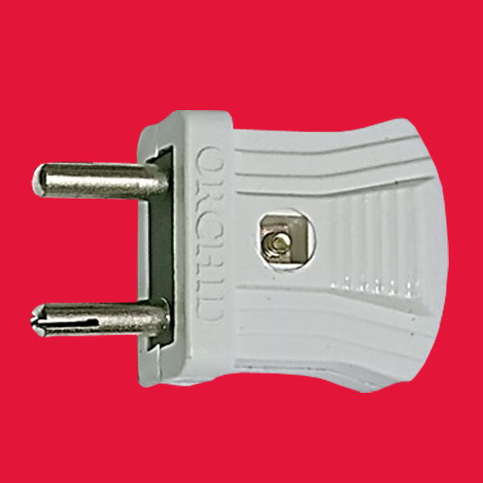 2 Pin Top, Plug 6 Amp Orchid (Pack of 1)