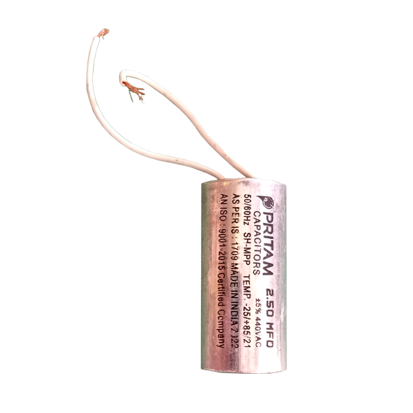 2.5 MFD fan capacitor, PRITAM Hi Quality ceiling fan capacitor - Image 3