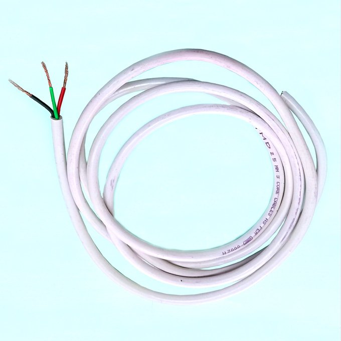 2.5 sq. mm Wire 2 & 3 Core Copper Round Cable Wire (1 yard)