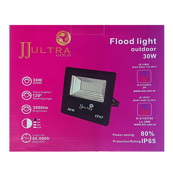 30W Led Flood Light, JJultra Gold - Image 2