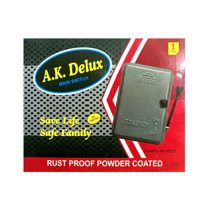 Main Switch Star 16A & 32A - DP - 240V (Pack of 1)