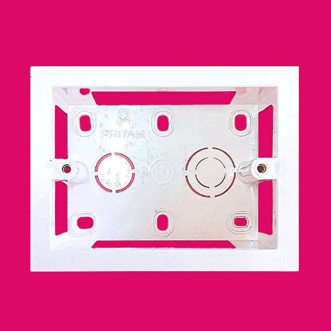 3M Surface PVC Box Pritam HSN: 85389000