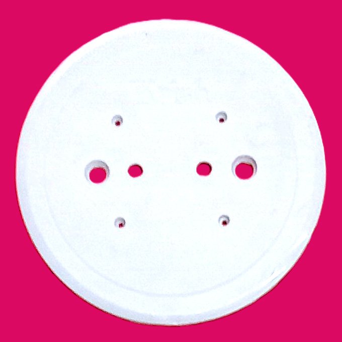 4" Round Sheet Heavy White (Krish)
