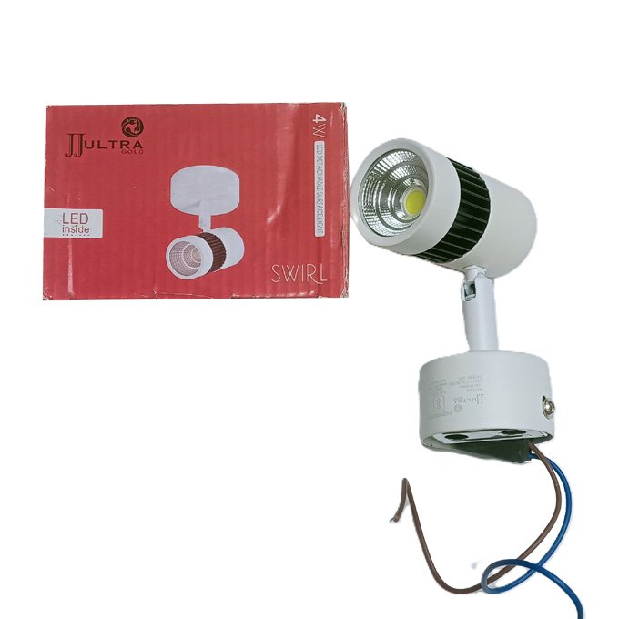 4w swirl led detachable surface light JJultra