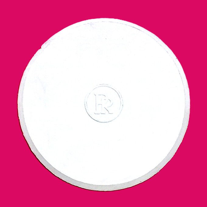 5" Round Sheet Eco White