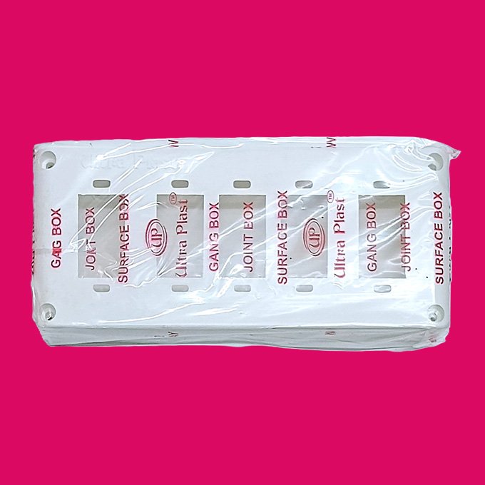 5way Cutting PVC Gang box