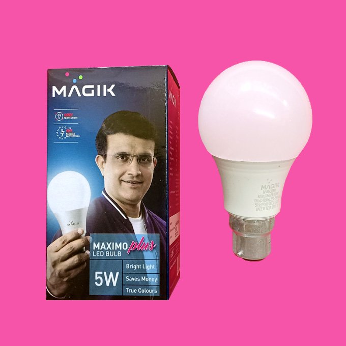 12 watt LED Bulb,Magik, White HSN: 94054090