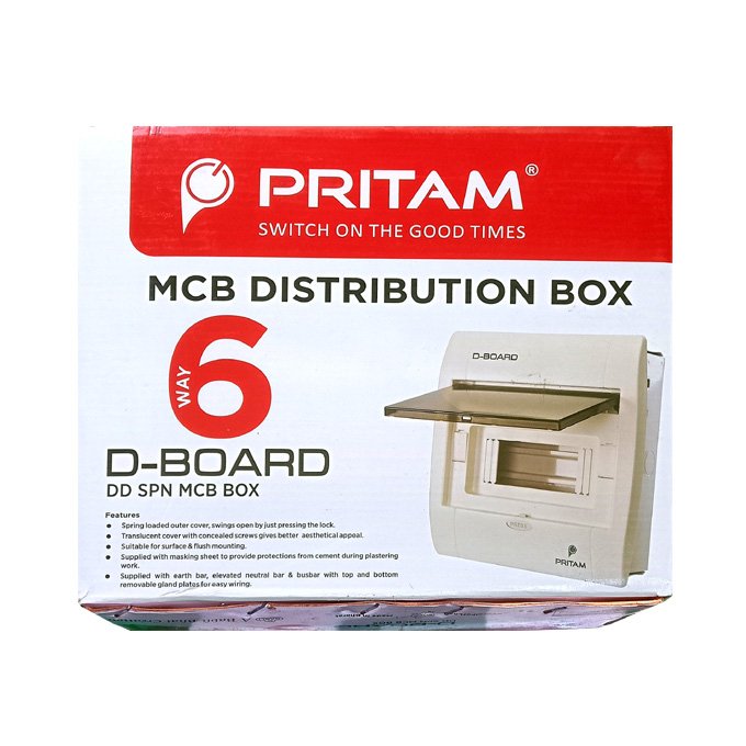 MCB Box, Power Distribution Box, Pritam
