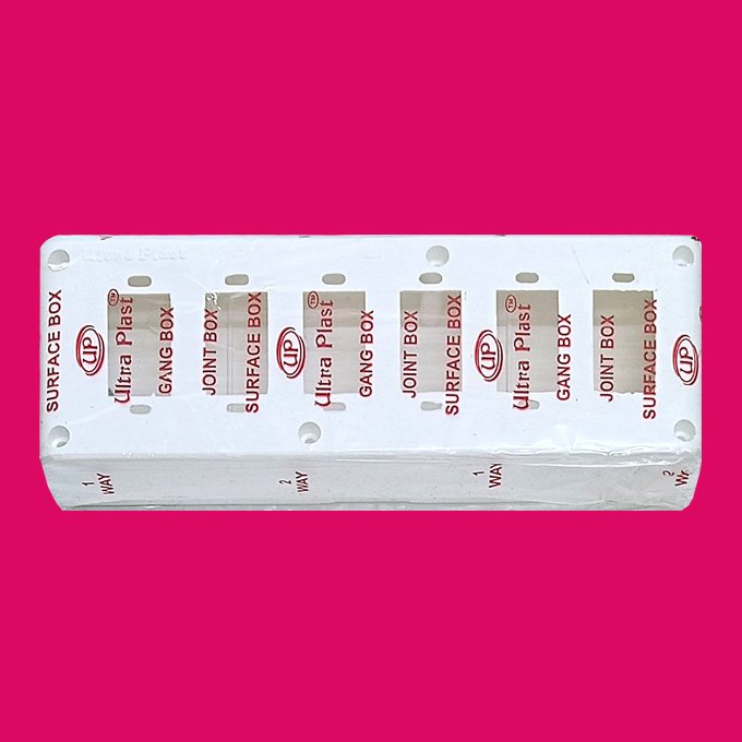 6way Cutting PVC Gang box