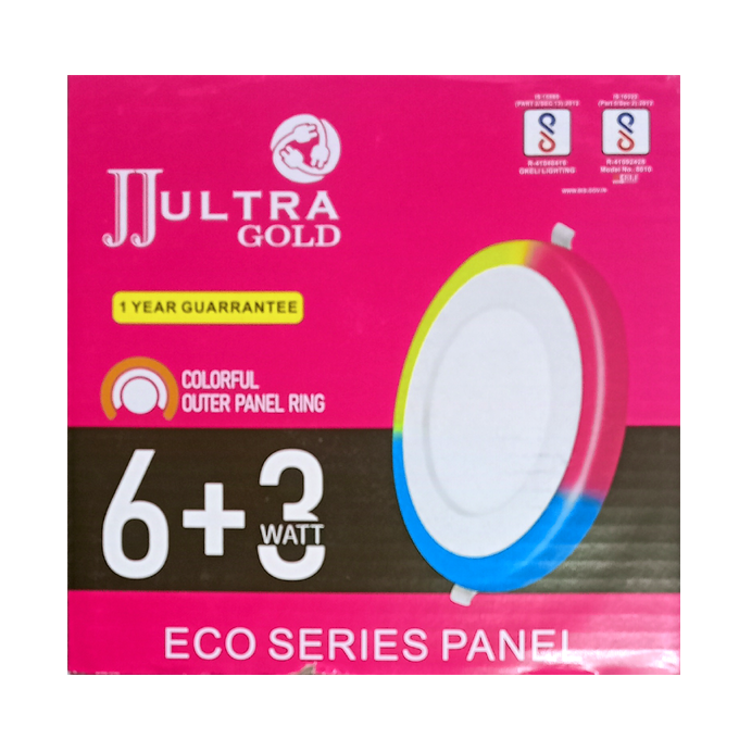 6W+3W Surface Round Dual Colour, JJultra, PGB HSN: 94054090 - Image 3
