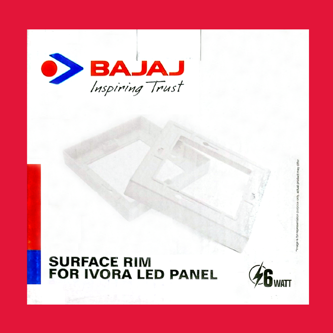 Surface Rim Round & Square for Ivora LED Panel 6W HSN: 85395000 - Image 5