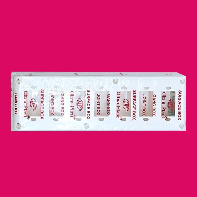 7way Cutting PVC Gang box