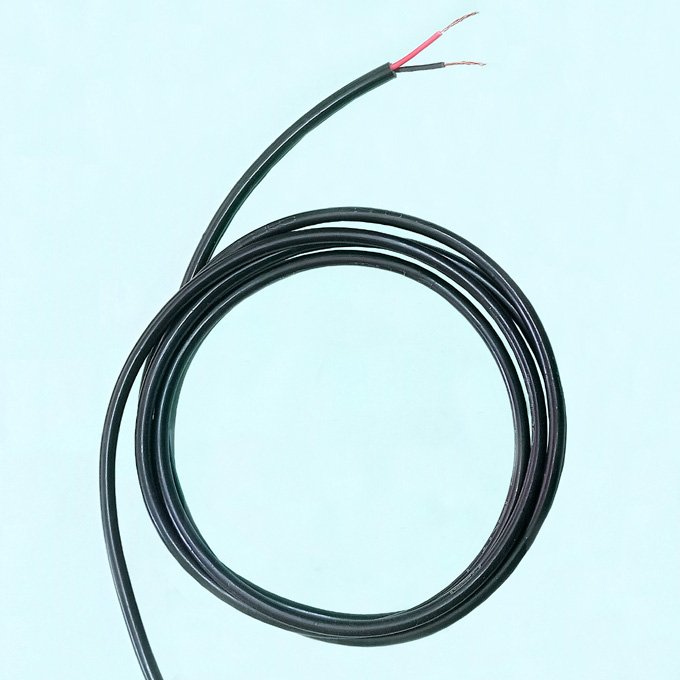 0.75 Sq mm 2 Core Round Cable