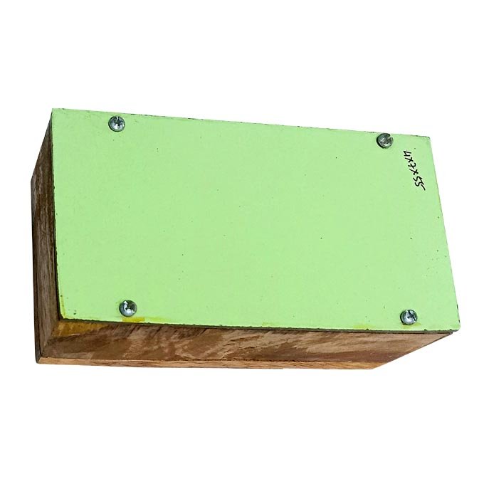 7x4 Inch Wooden Electrical Switch Board | 1.5 Inch Hight Formica Cover Wooden Board