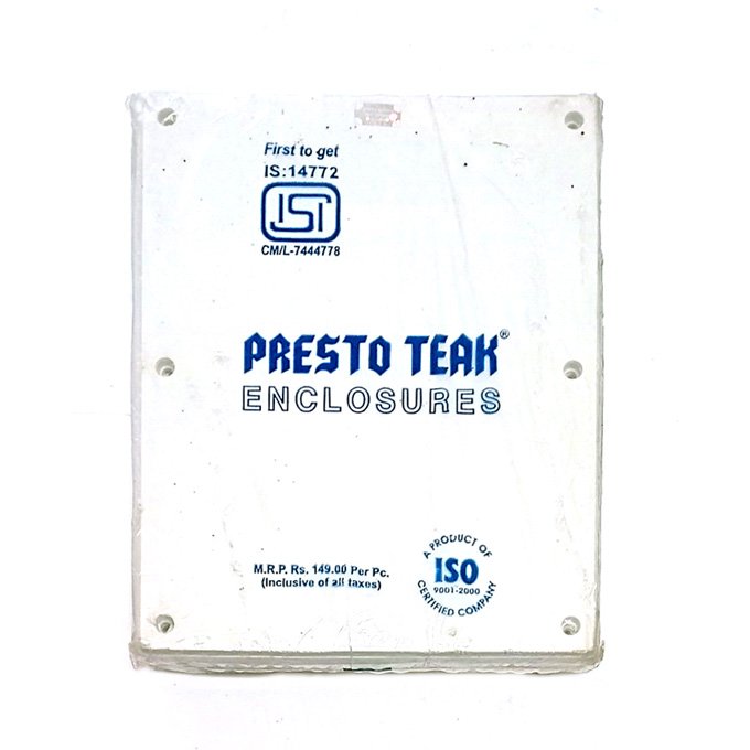 8X10 PVC Gangbox Presto Plast