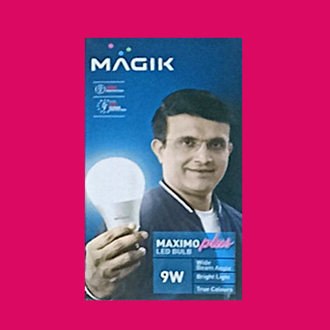 9W LED Bulb Magik Maximo, Warm White HSN: 94054090