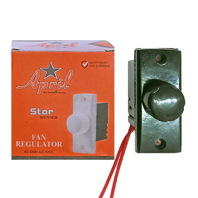 Mini Dimmer, Switch Type Fan Regulator April