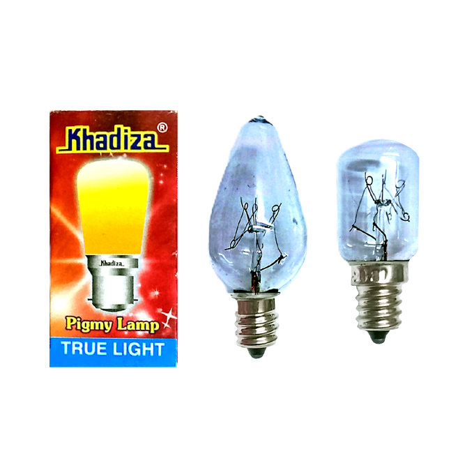 E17 Bulb Round Clear 15W