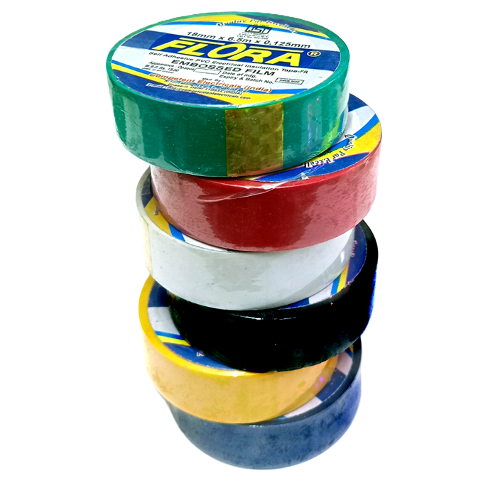Flora Tape, Self Adhesive PVC Electrical Insulation Tape-FR