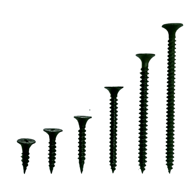 Screw Gypsum Screw (Black 13MM To 60MM)