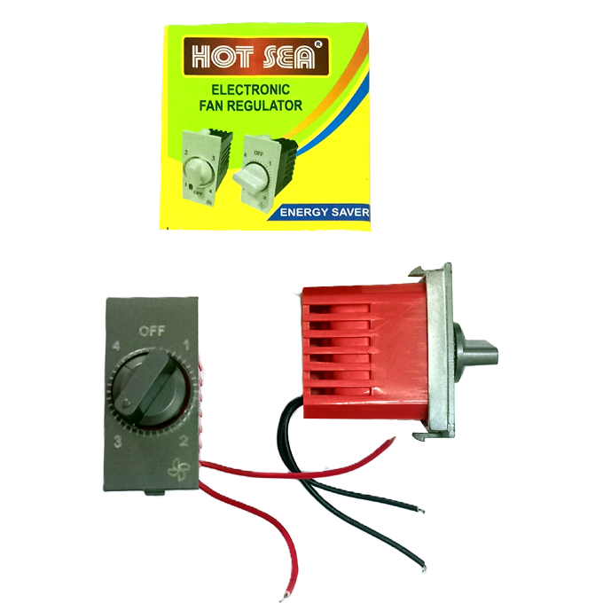 Mini Dimmer, Moduler Fan Regulator HOTSEA Silver