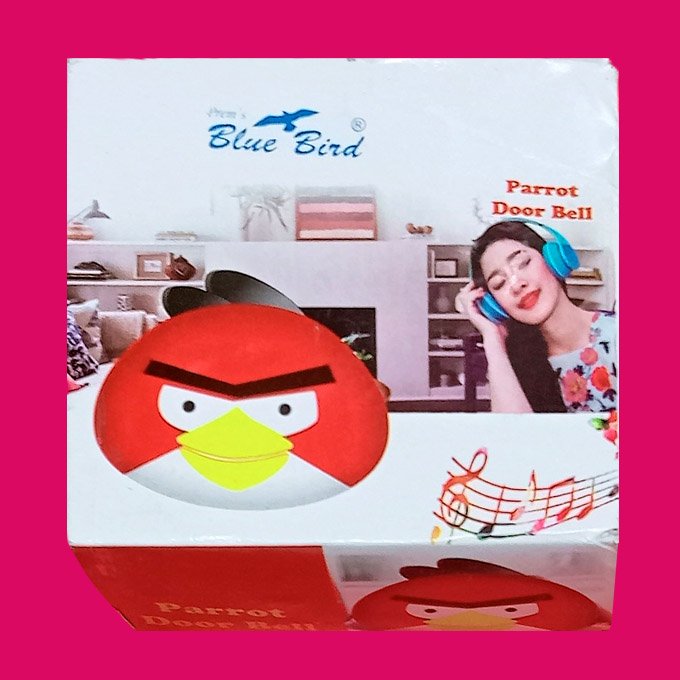Parrot Door Bell, Blue Bird - Image 2