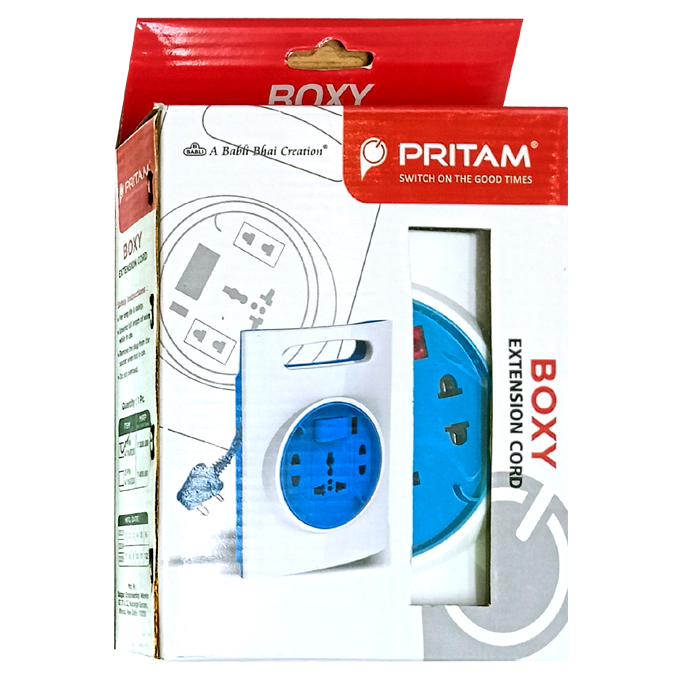 Extention Board, Flex Box 4 Mtr, Pritam