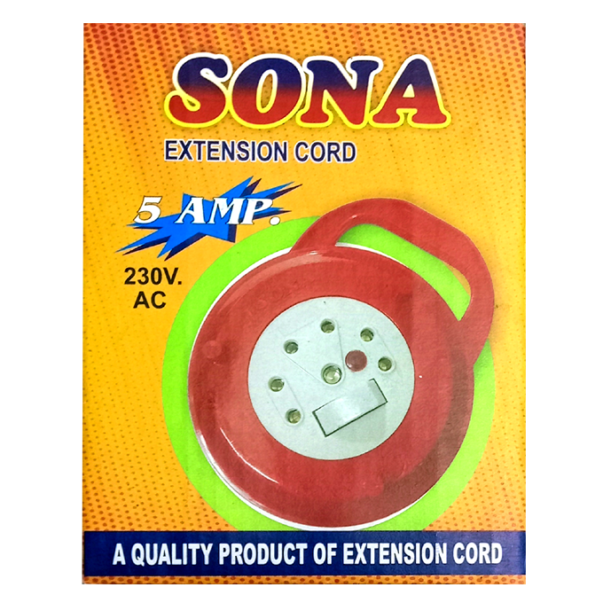 Extension Cord 5Mtr 2 Pin (Sona)