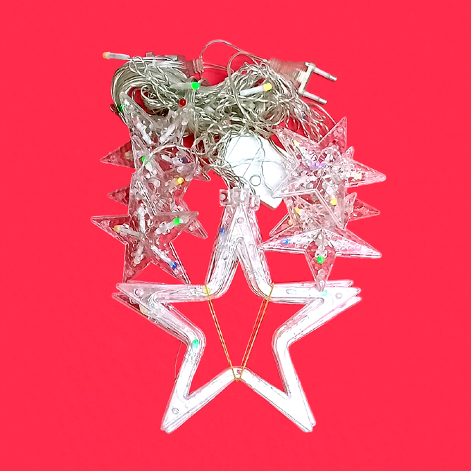 Star Curtain LED Light Festival (10 feet X 3.3 feet)