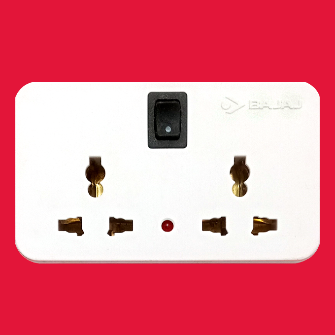 Bajaj 4 way Multiplug