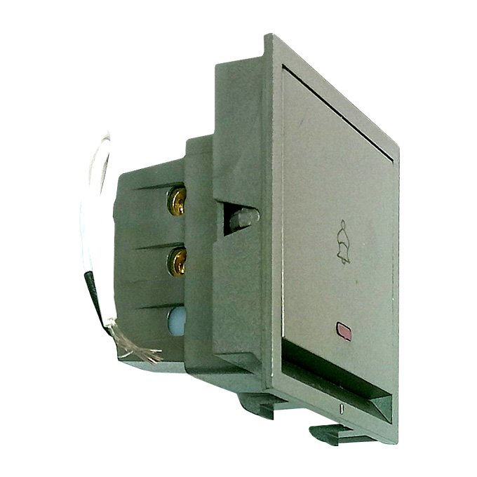 Bell Push with Indicator 2-Modular Switch Zero, 6A Pritam Try