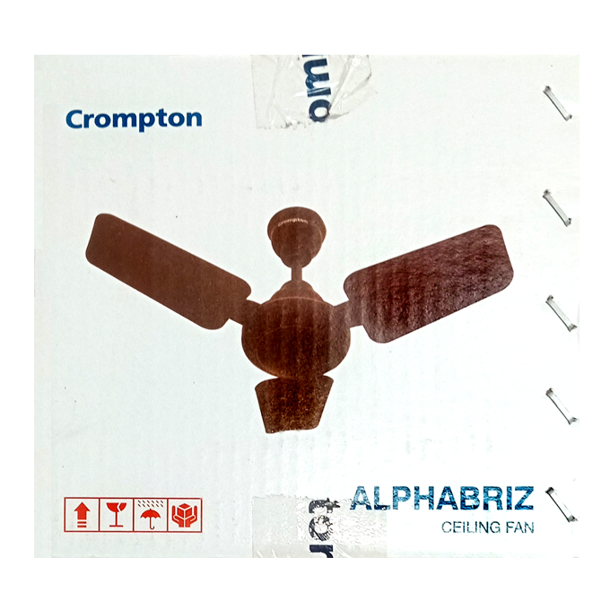 Ceilings Fan crompton alphabriz 600mm Brown HSN: 84145120