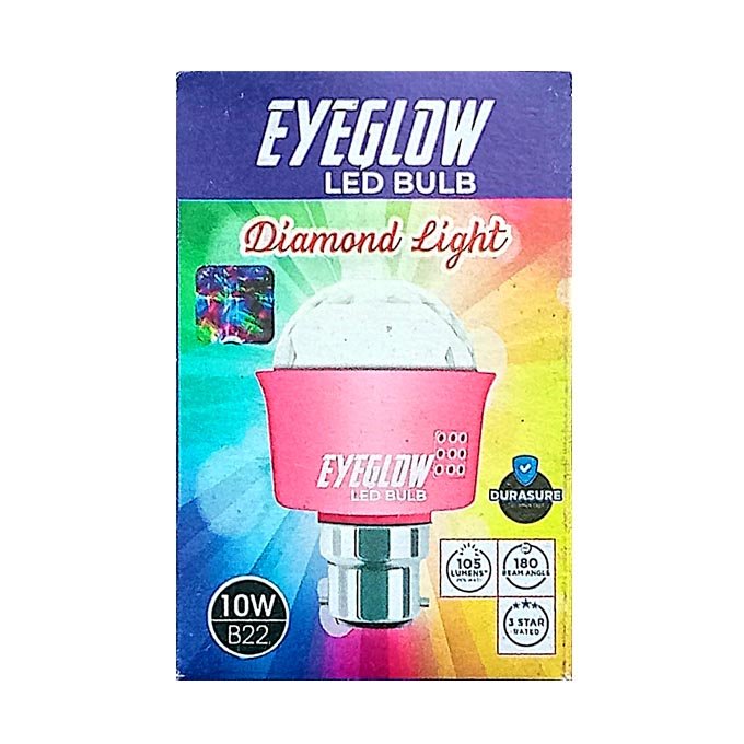 Mini Lattu DJ Diwali light | diamond light 10w eyeglow