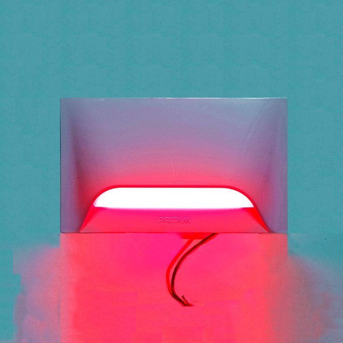 LED Foot Light | 3 W Pritam Footsee-Neo, 3 in 1 - Red Blue Pink - Image 3