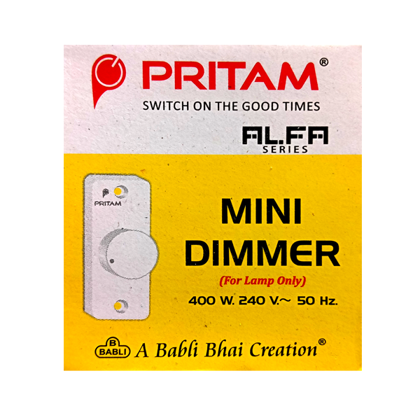 REGULATOR, MINI STEP DIMMER, PRITAM (PACK OF 1) - Image 2