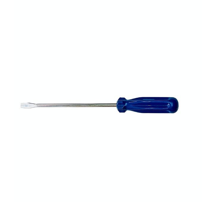 Screwdriver Steel Saya blue 30cm Long Handle Screwdriver (Pack of 1)