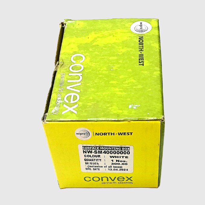 4 SM Box North West, Surface Mounted 4M Box (White) - Image 3